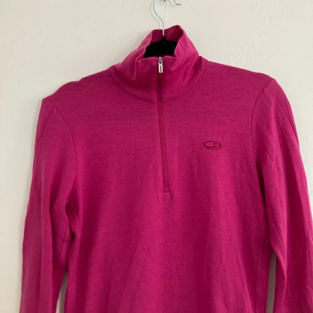 Icebreaker Women's Long Sleeve Tee - Pink - Picture 2 of 11